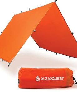 AquaQuest Survivor Tarp Portable Safety Shelter for Hiking and Camping