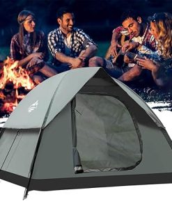 Camping Tent for 2-3 People with Removable Rainfly Easy Setup