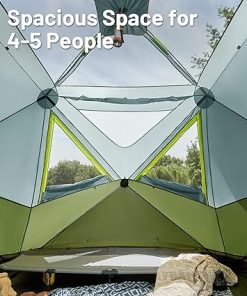 Timber Ridge Instant Pop Up Tent for 4-6 People Easy Setup Weather Resistant 2