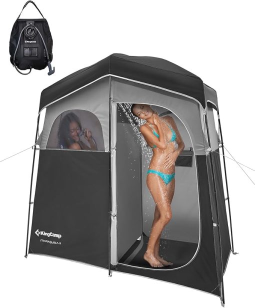 KingCamp Portable Shower Tent for Camping Privacy Easy Setup