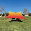 Lightweight Portable Camping Tarp Groundsheet Footprint with Bag 3