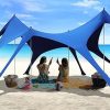 Fiberglass Tent Poles Replacement Kit for Tarp and Awning Camping 4