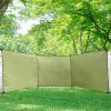 Spacious Cotton Canvas Bell Tent with Stove Jack for Family Glamping 3