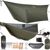 Spacious Waterproof 3-4 Person Camping Awning Teepee Tent for Family 3