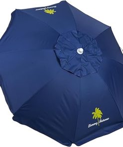 Tommy Bahama Portable Beach Umbrella with Sand Anchor and Carry Bag 2