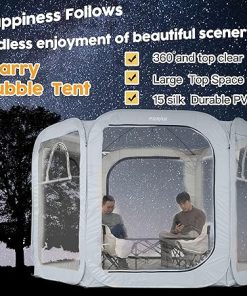 Large 10×10 Pop Up Bubble Tent for Camping and Outdoor Use 2