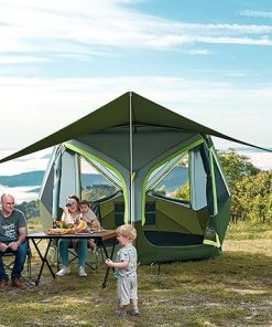 Timber Ridge Instant Pop Up Tent for 4-6 People Easy Setup Weather Resistant