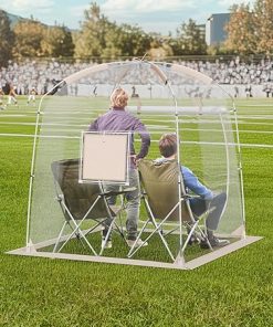 VEVOR 70×70 Inch Clear Sports Tent for 2-4 People, Easy Setup