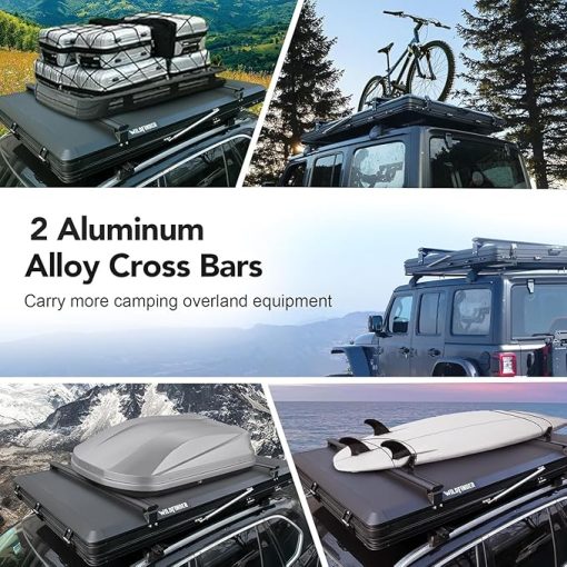 Hard Shell Rooftop Tent for SUVs, Trucks, Vans - Waterproof Camping Tent - Image 2