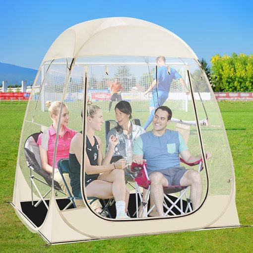 Instant Pop Up Sports Tent Shelter with Sealed Floor for Outdoor Use