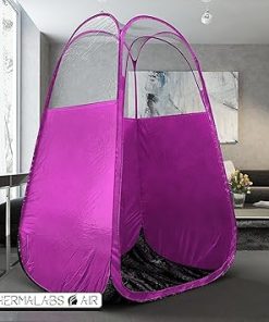 Best Black Spray Tan Tent Folds Easily in 30 Seconds No Logo 2