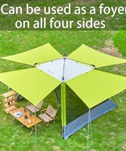 Pop Up Cooler Tent UPF 50+ Oxford Fabric Waterproof for Camping 2