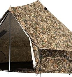 Regatta Canvas Bell Tent with Stove Jack Waterproof Luxury Glamping 2