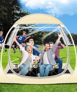 Clear Bubble Sports Tent with Removable Cover for 1-4 People