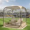 East Oak Clear Sun and Rain Protection Tent for Sports Events