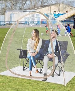 Sports Pop-Up Tent Weatherproof Clear Bubble Tent for Cold Weather
