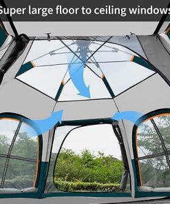 Instant Waterproof 4-5 Person Camping Tent for Easy Set Up 2