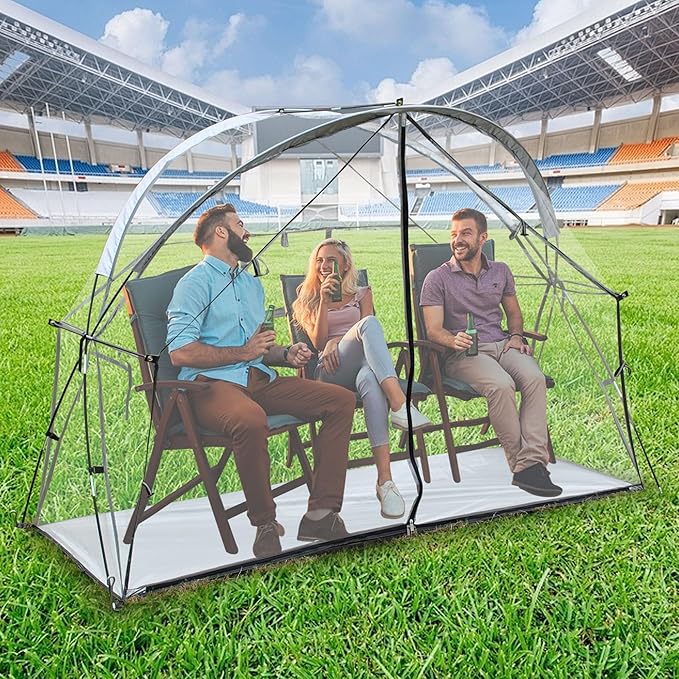 All-Weather Ultra-Stable Sport Camping Tent Fits 3 Chairs or Bed All-Weather Ultra-Stable Sport Camping Tent Fits 3 Chairs or Bed