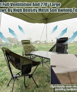 SUV Tailgate Tent with Mosquito Net and Ventilation 9.5FT x 6.5FT 2