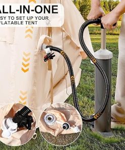 Inflatable Camping Tent – Instant Waterproof Setup for Families 2