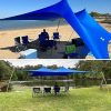 Portable Two Room Shower Tent for Camping Privacy and Changing 3