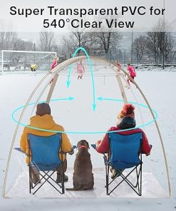 Sports Pop-Up Tent Weatherproof Clear Bubble Tent for Cold Weather 2