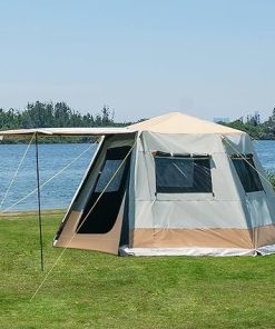 Spacious Waterproof Family Tent for 3-6 Persons Camping & Hiking