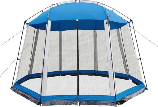 Octagonal 13x13 Feet Screen House Canopy Tent for 8-10 People