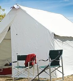 Guide Gear 10×12′ Canvas Wall Tent Floor, Heavy-Duty PVC Flooring 2