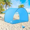 Extra Large Beach Tent for 4-6 People with UV Protection and Ventilation