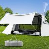 4 Season Outdoor Camping Tent with Chimney for 3-5 Persons Waterproof