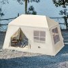Inflatable Camping Tents for 3-4 People Easy Setup Waterproof