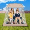 OneTigris Rock Fortress Hot Tent with Half Dome Mesh Inner Tent 3