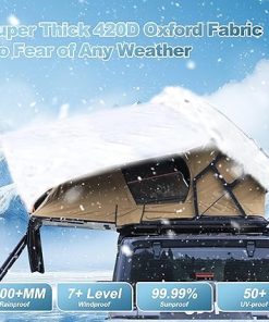 Naturnest Hard Shell Rooftop Tent for Easy 2-3 Person Camping 2