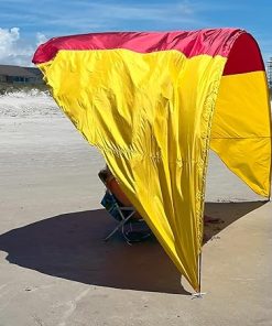 SunSail Pop Up Beach Canopy Tent with UV50 Protection for 6 Adults