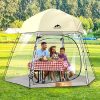 3 Person Pop Up Camping Tent for Beach Hiking Travel with Bag 3