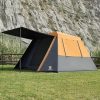 Ever Advanced 6 Person Blackout Camping Tent Easy Setup Water-Resistant