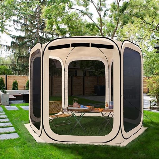 Portable Screen Tent for Camping and Outdoor Activities 10x10 - Image 2
