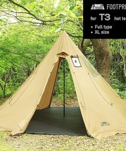 Preself Tipi Hot Tent T3 XL Full Footprint Waterproof Ground Sheet 2