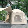 4 Person Waterproof Dome Tent with Removable Rainfly for Camping 3