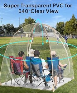 Weatherproof Clear Bubble Tent for Winter Sports and Outdoor Use 2