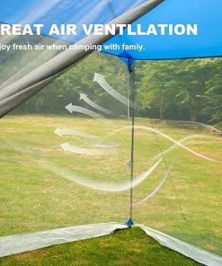 Alpha Camp 13×9 Ft Screen Tent for Camping and Outdoor Activities 2